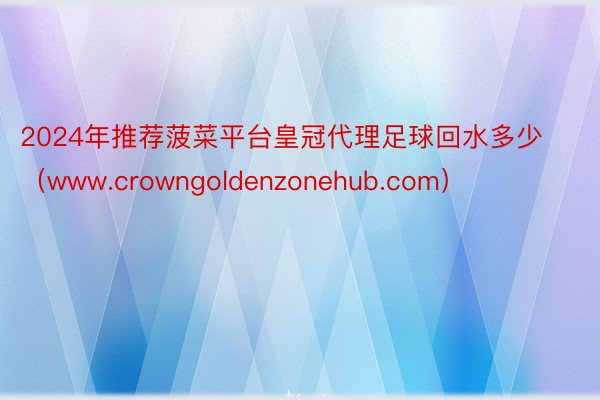 2024年推荐菠菜平台皇冠代理足球回水多少（www.crowngoldenzonehub.com）